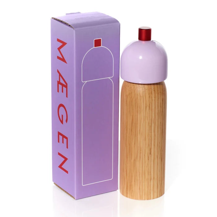 Salt & Pepper Grinder - Lilac & Red | Medium