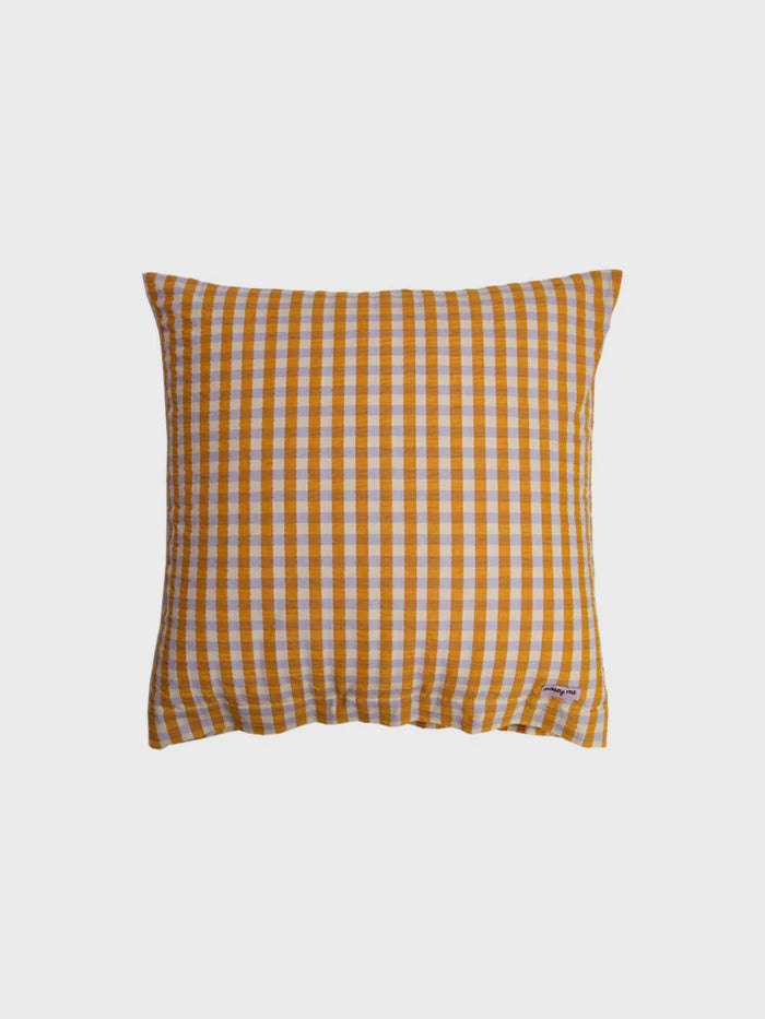 Mango Seersucker Euro Pillowcase Set