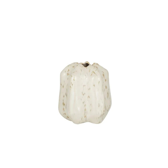 Yael Ceramic Vase 14.5x16x16.5cm Ivory