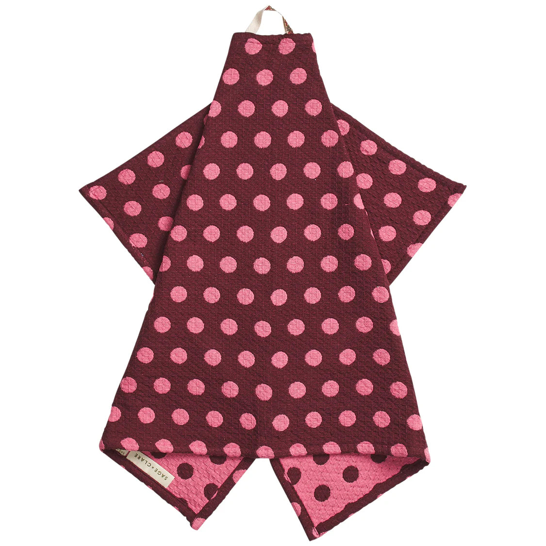 Paige Tea Towel - Rosewood