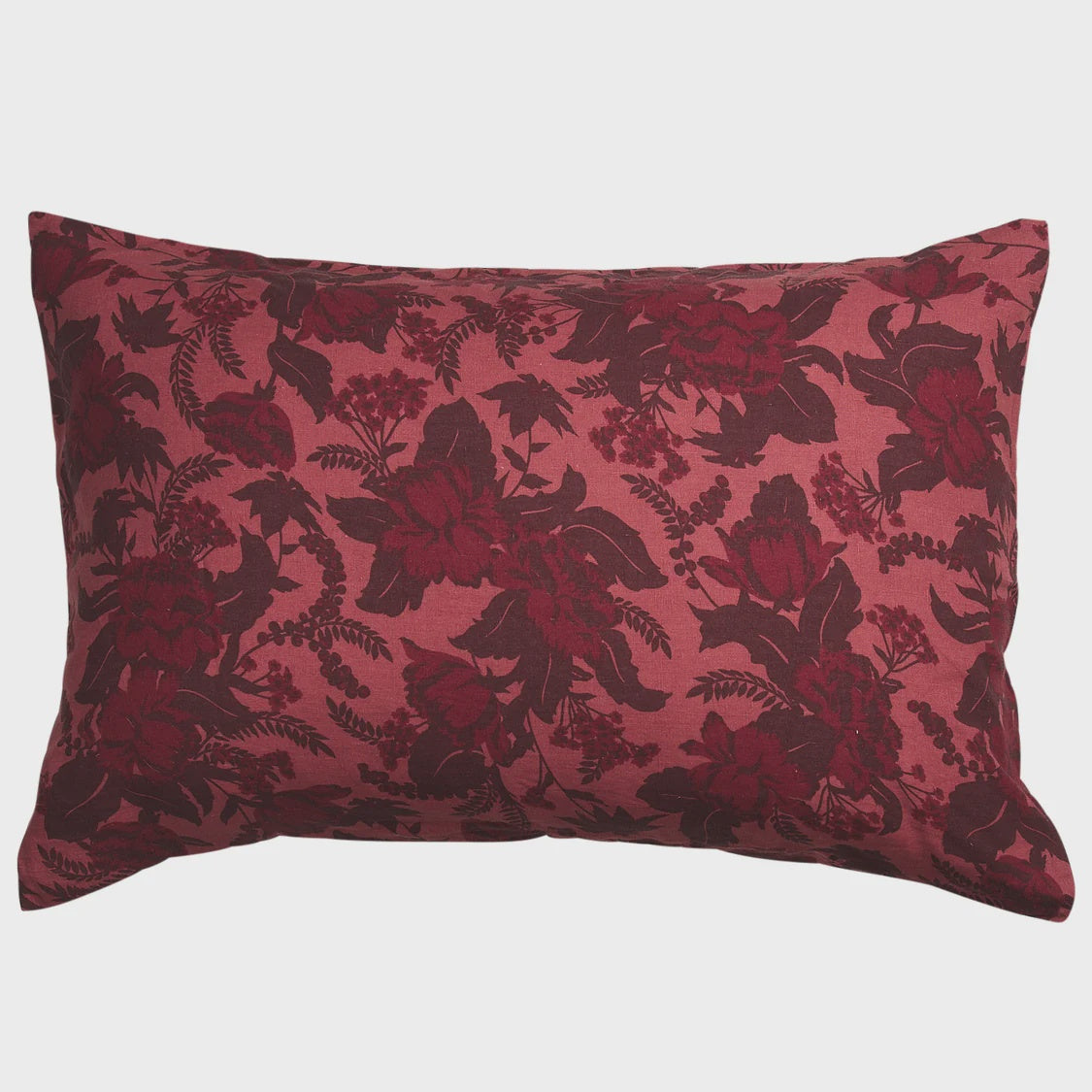 Sierra Linen Pillowcase Set - Terracotta