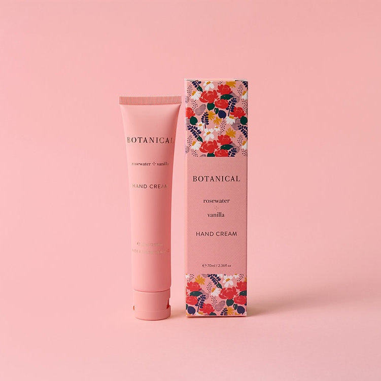 Rosewater + Vanilla HAND CREAM 70ml