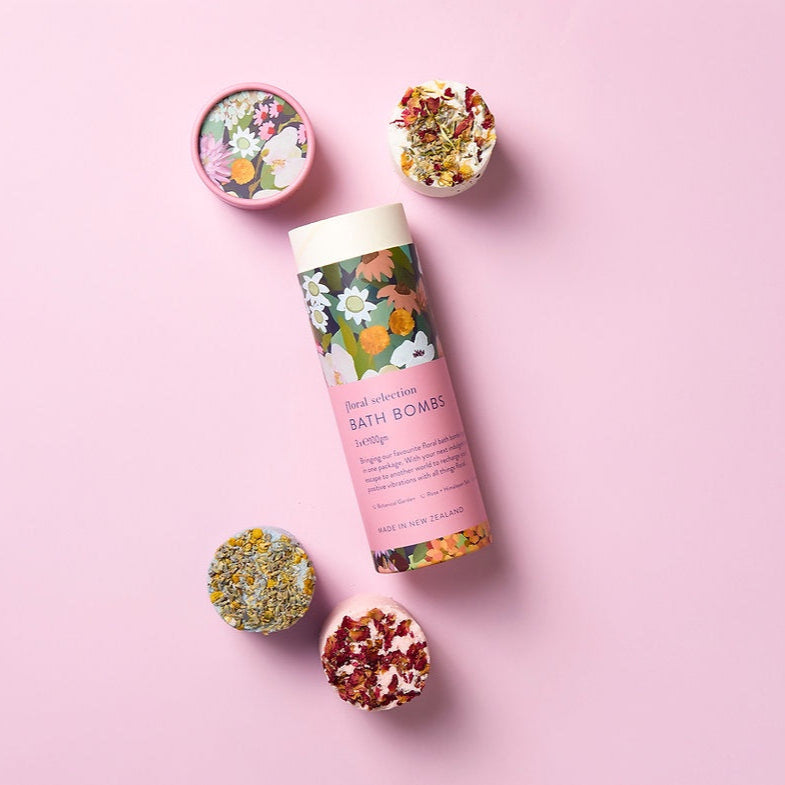 Floral Selection Bath Bomb Gift Tube