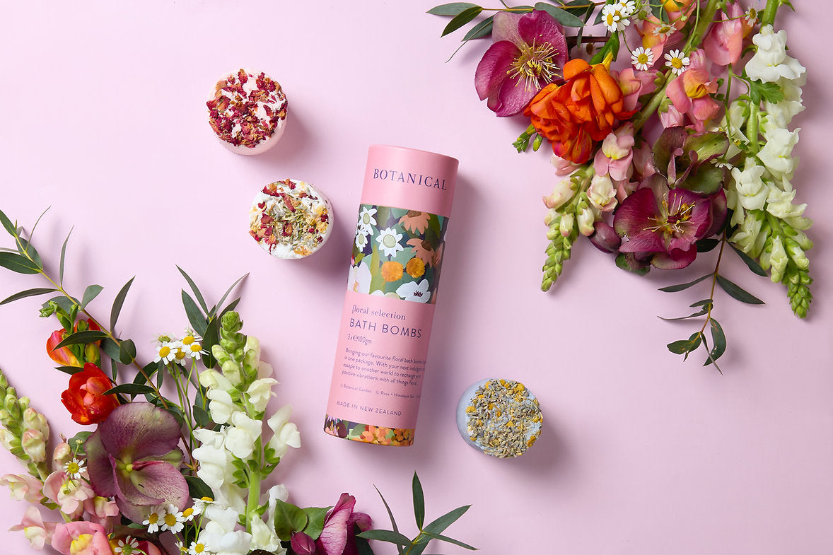 Floral Selection Bath Bomb Gift Tube