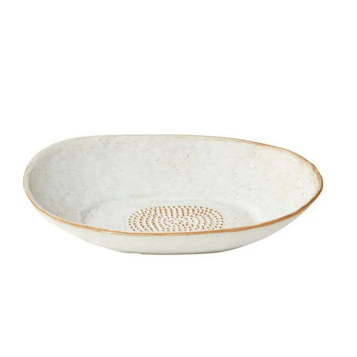 Francis Ceramic Grate/Serve Dish 13x10cm