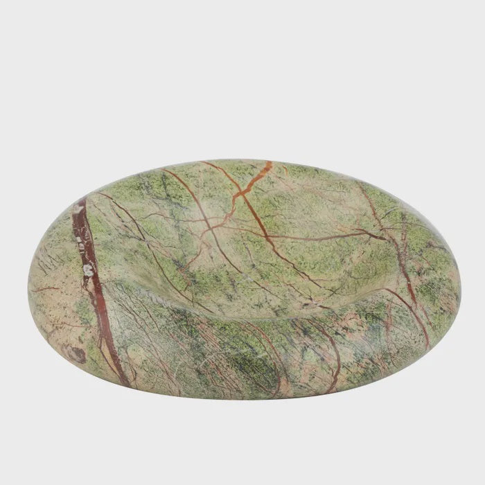 Isobel Marble Bowl - Green