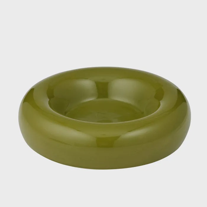 Orb Ceramic Bowl - Olive 24cm