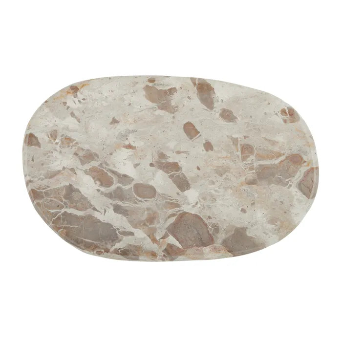 Xena Marble Serving Board - Taupe