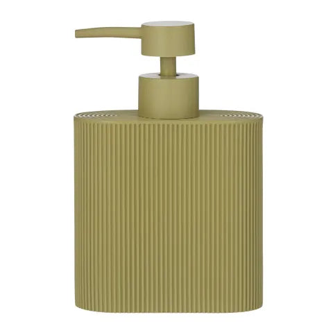 Sid Resin Dispenser 10.5x5.5x16cm Olive