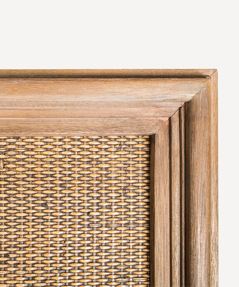 Ava Rattan Bedhead - Queen