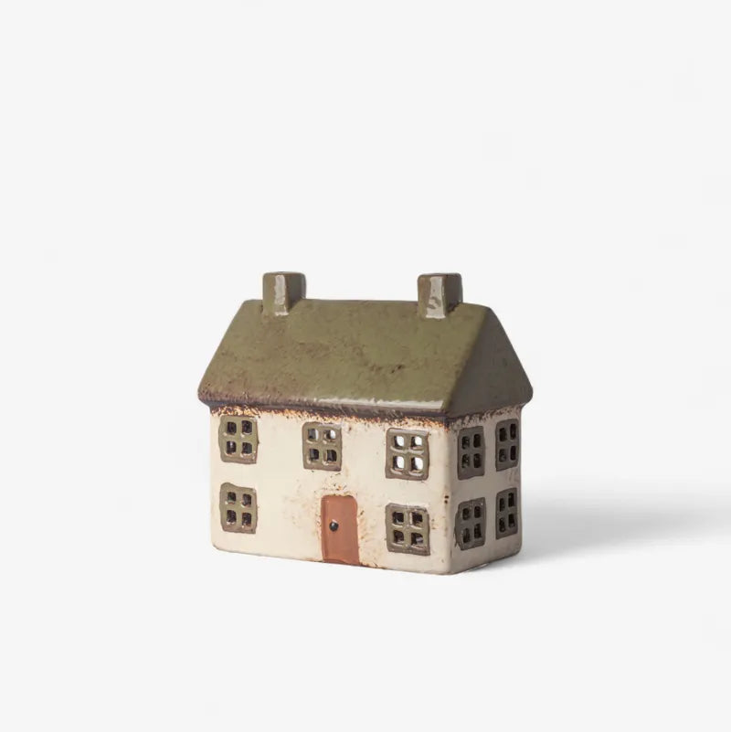 Alsace Cottage Tea Light Olive Green
