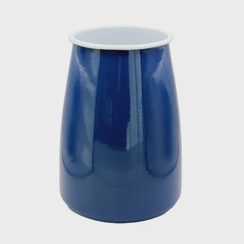 Dishy Enamel Utensil Holder - 16cm - Mineral