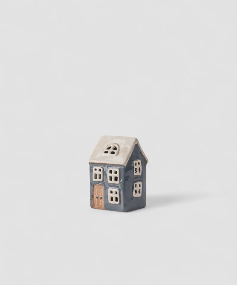Alsace Tea Light House Navy