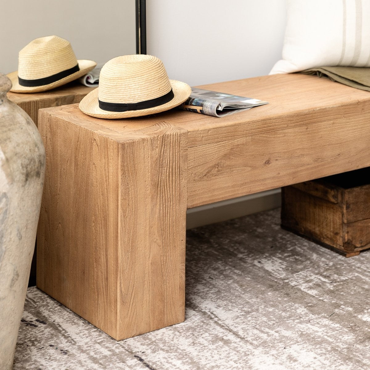 Olma Elm Bench