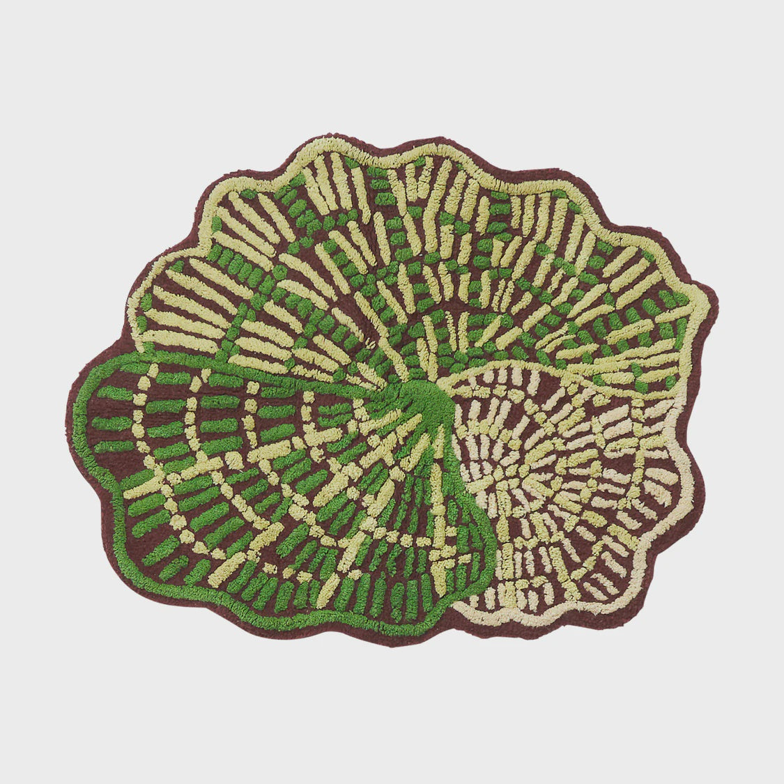 Claudelle Bath Mat - Garnet