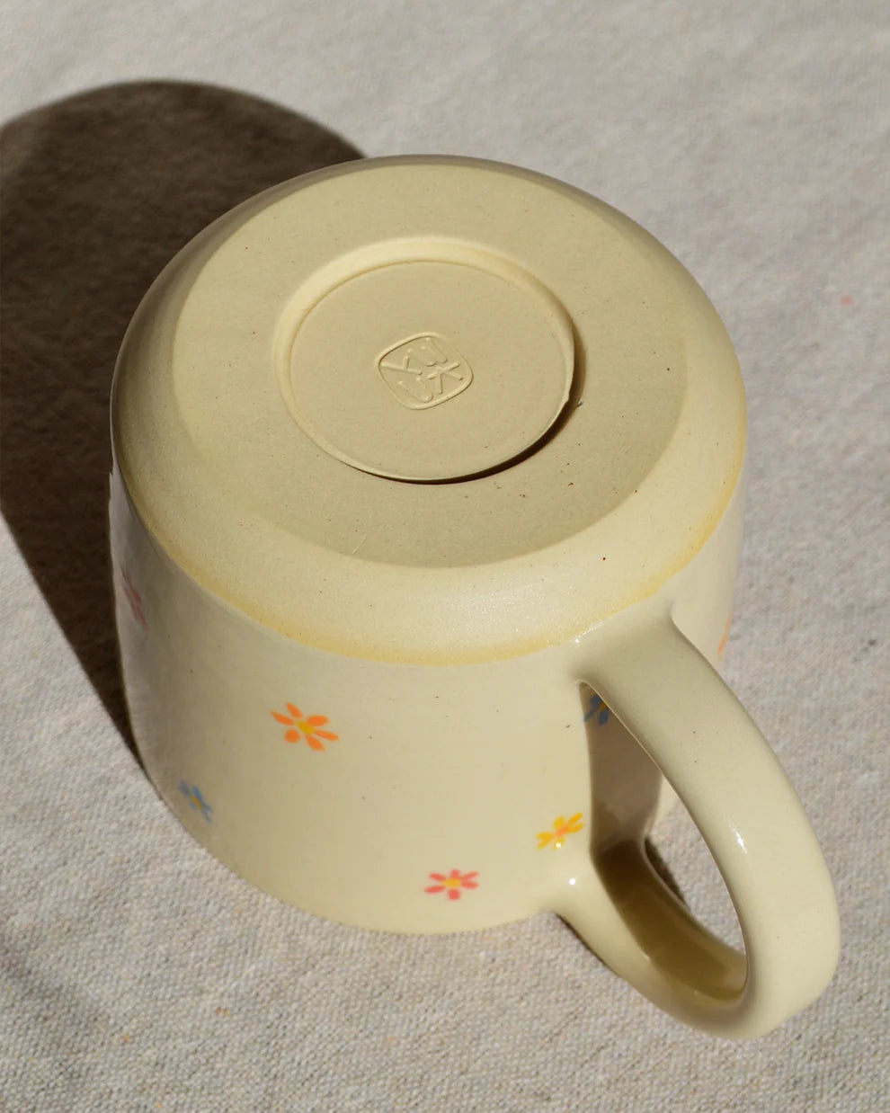 Flower Party Mug - Yellow