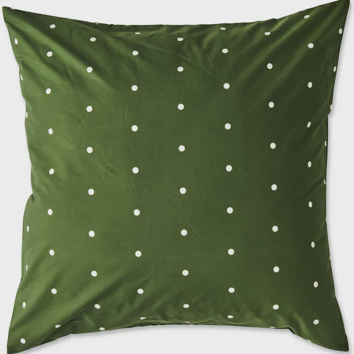 Polkadot Cactus Organic Cotton European Pillowcases Set
