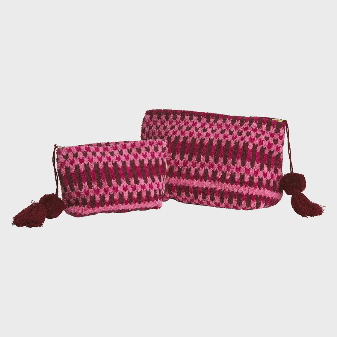 Arlette Terry Pouch - Cosmo Pink