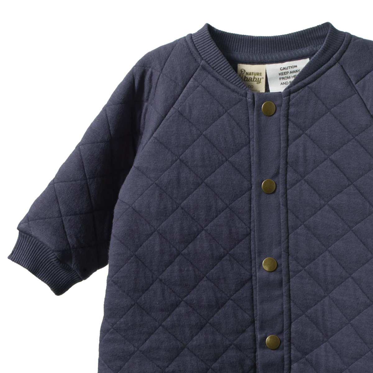 L/S Juno Romper Quilted - Mulberry