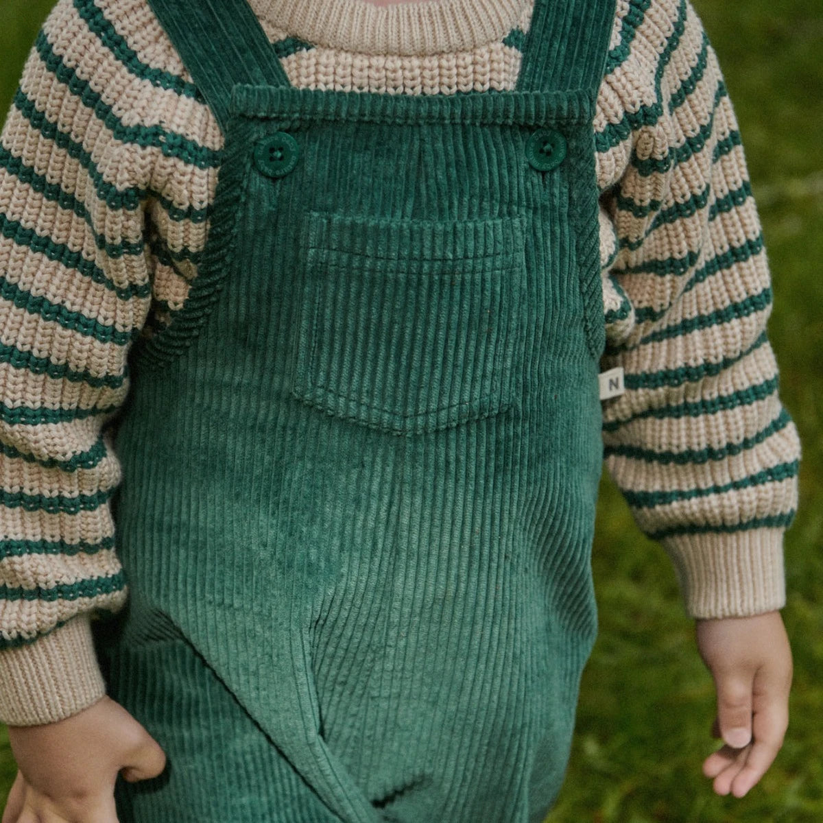 Billy Jumper - Pine Sailor Stripe