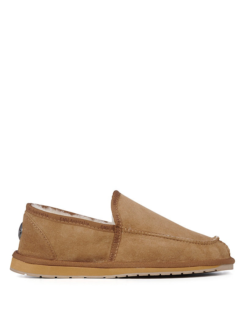 Platinum Hume Slipper - Chestnut