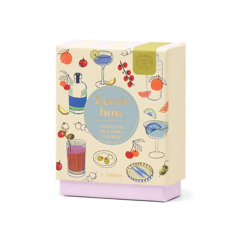 COCKTAIL PLAYING CARDS