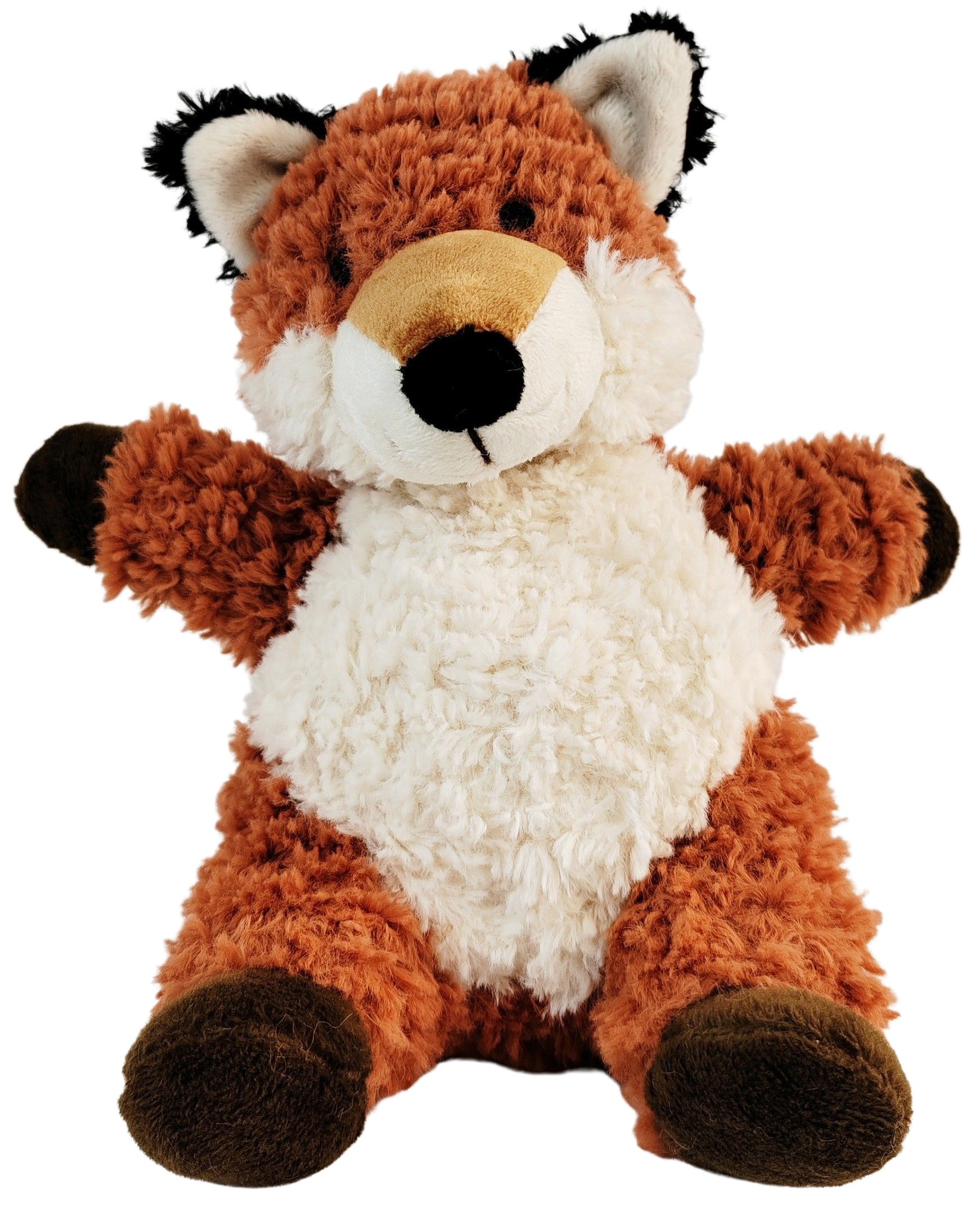 Curly Fox Soft Toy Orange