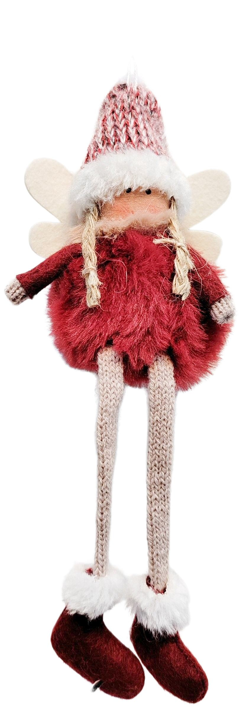 Fluffy Angels Hanging Decoration 20cm