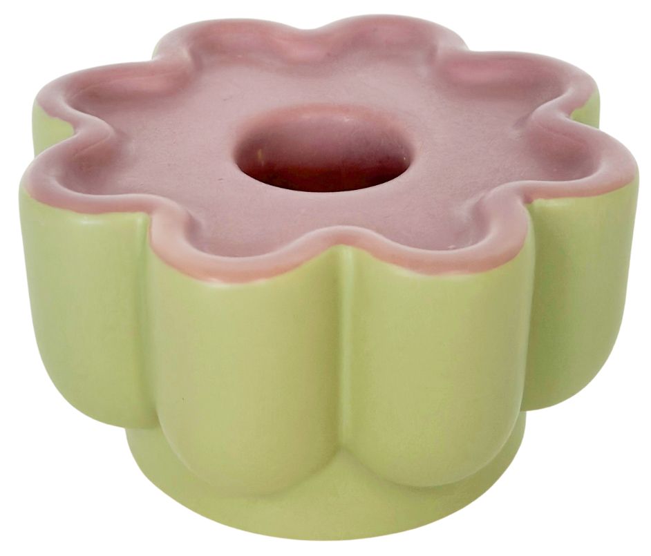 Groovy Flower Candle Holder