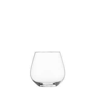 Stemless Burgundy Glass