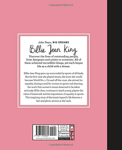 Billie Jean King - Little People Big Dreams