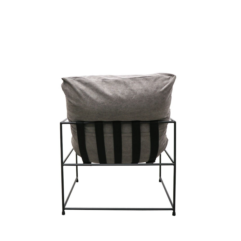 Lauro Club Chair - Charcoal