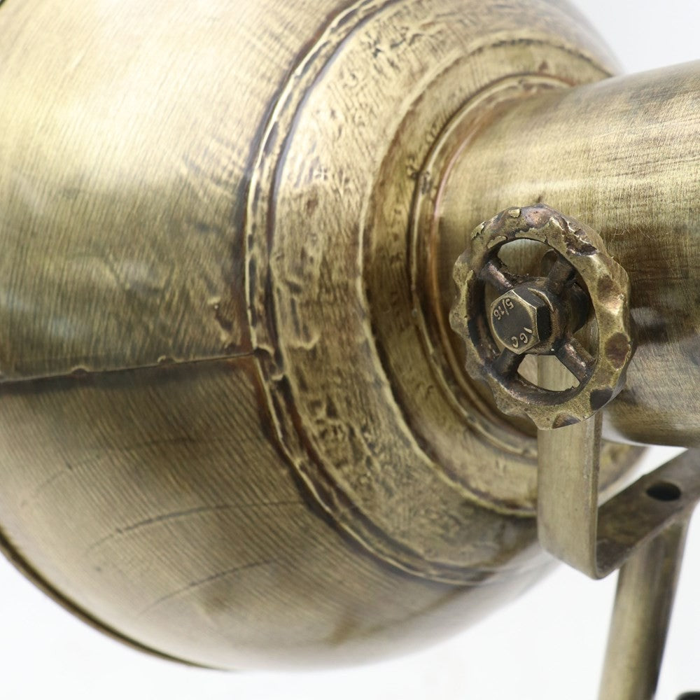 Chandri Metal Lamp - Brass