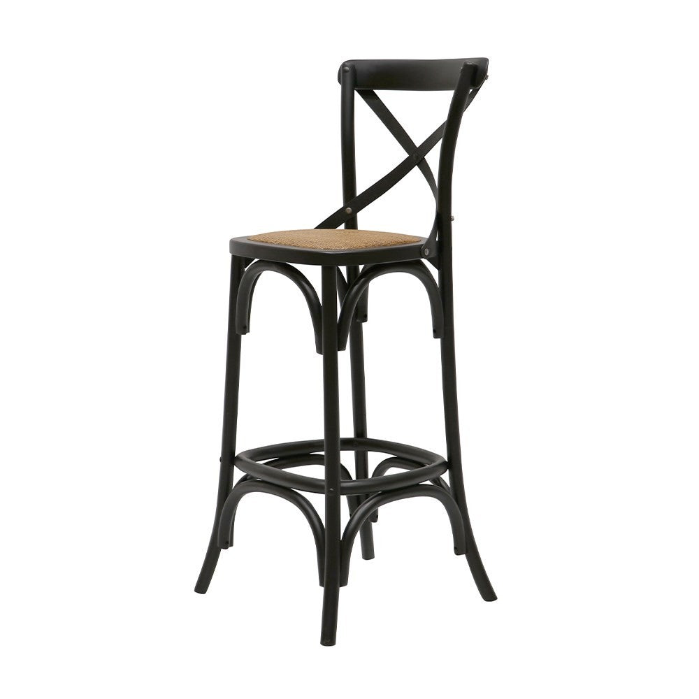 BENTWOOD BARSTOOL - BLACK