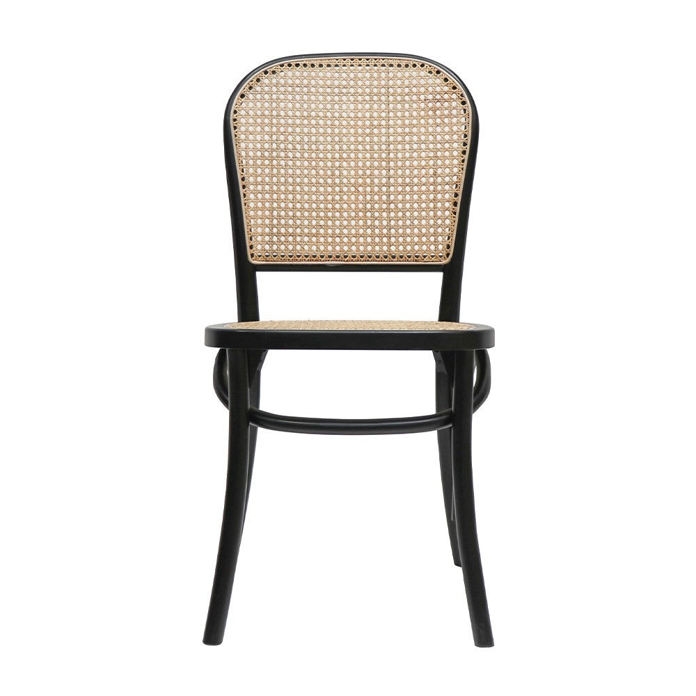 Bentwood Rattan Dining Chair