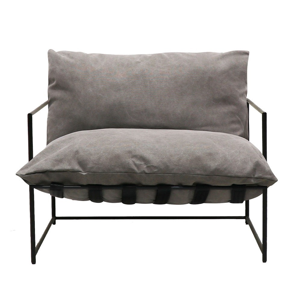 Lauro Club Chair Large - Charcoal