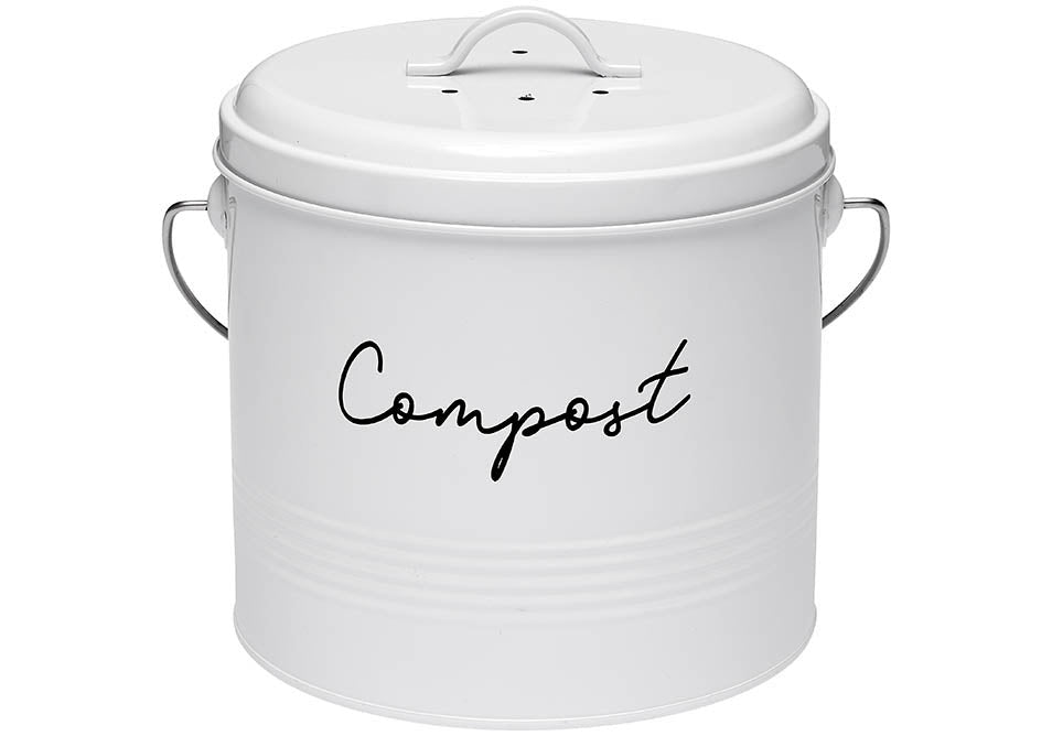 Eco Compost Bin - White