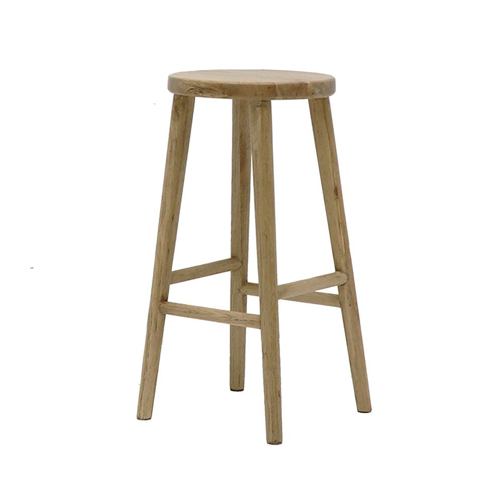 VAASA OAK BARSTOOL - 65CM