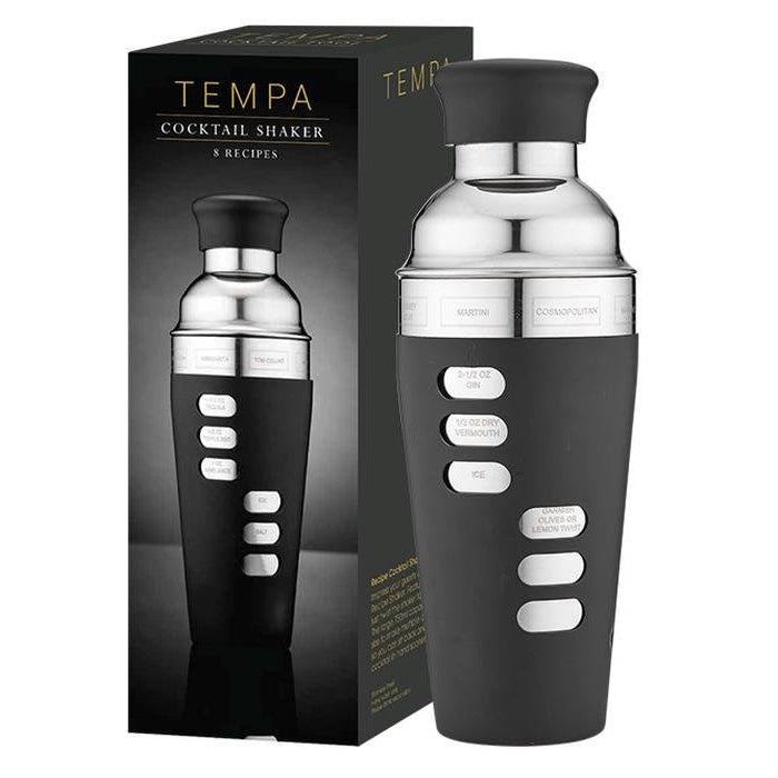 Recipe Cocktail Shaker - Black