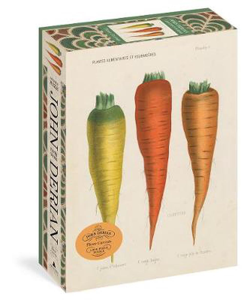 John Derian:Three Carrots 1000 piece Jigsaw