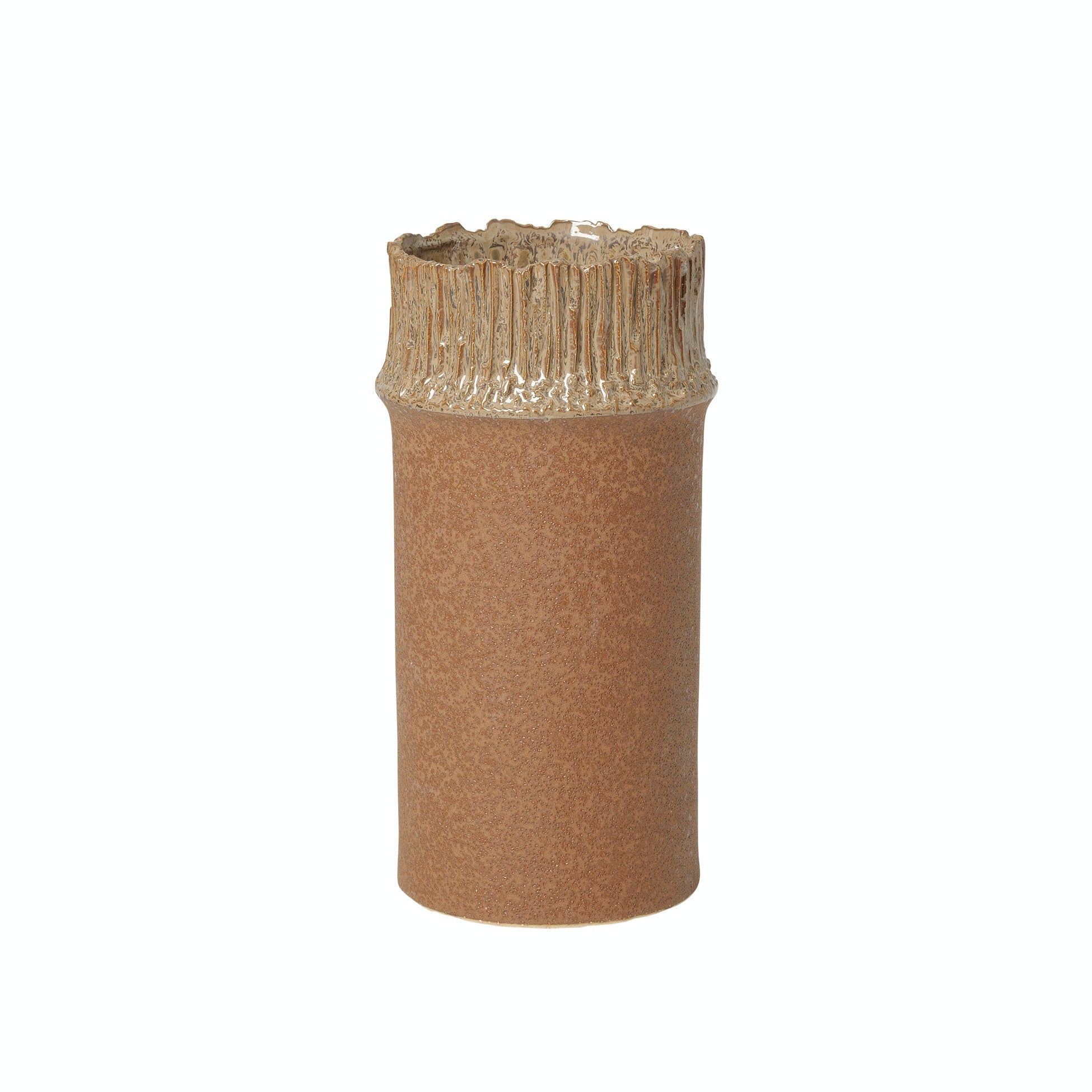 Broste Vase - Donar Indian Tan - Medium