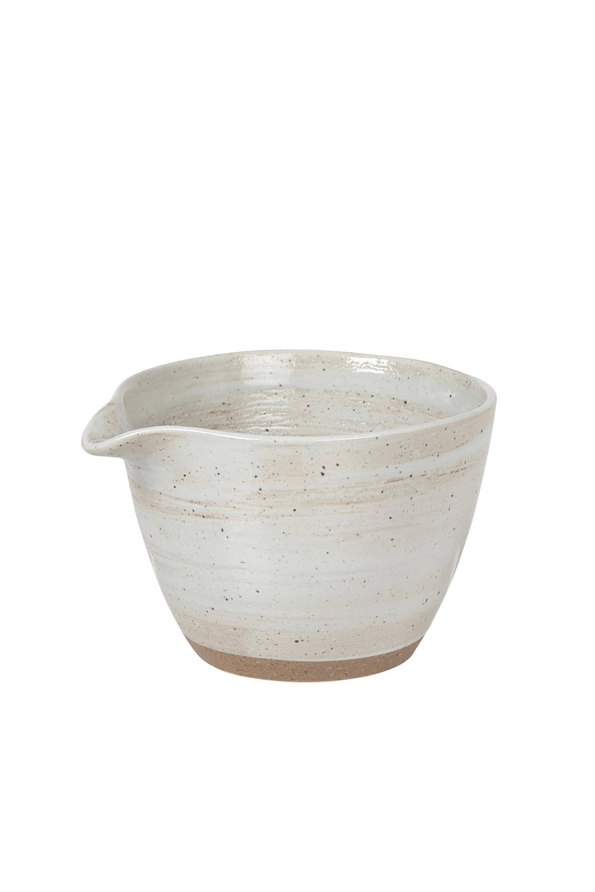 BROSTE GROD BOWL W/SPOUT MED SAND