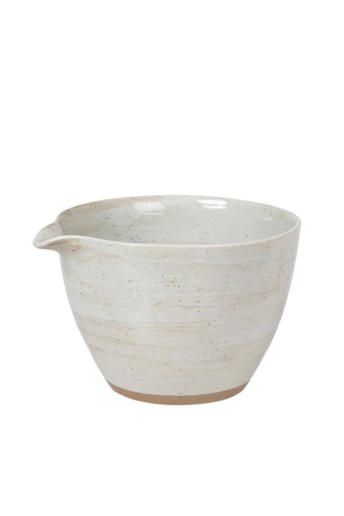 BROSTE GROB BOWL W/SPOUT LARGE SAND