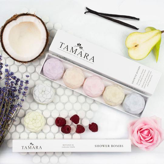 Botanical Shower Bombs (set of 5)