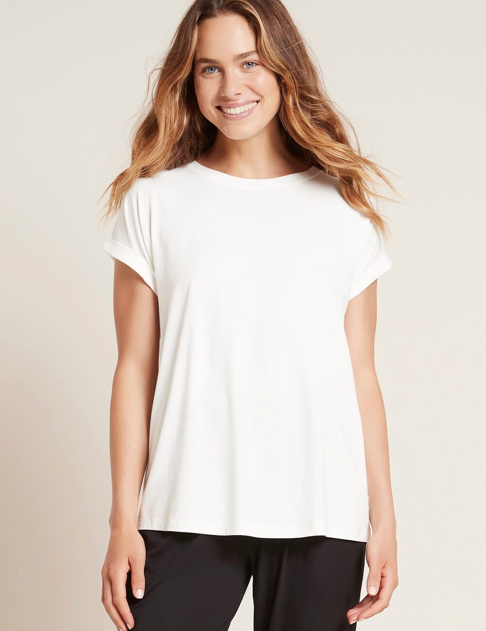 Downtime Lounge Top - White