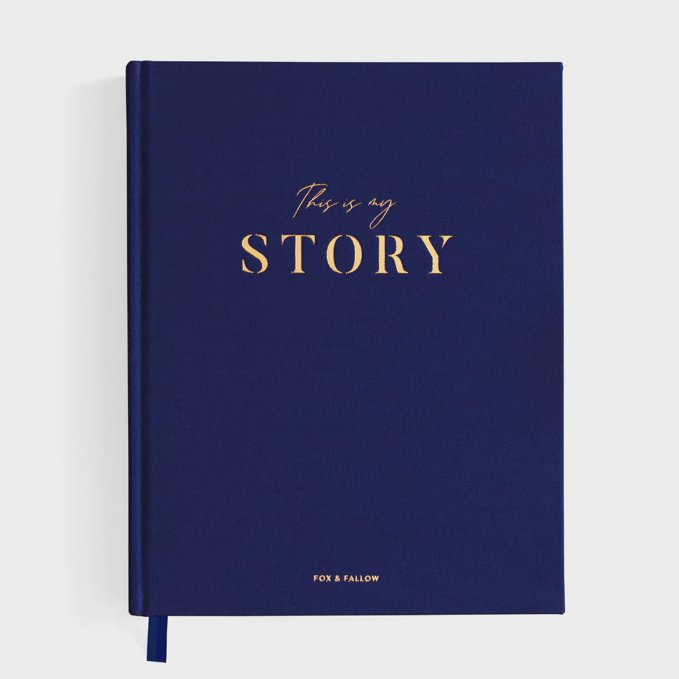 My Story Memoir Journal - Navy