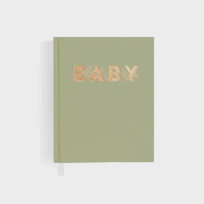 Mini Baby Book Sage