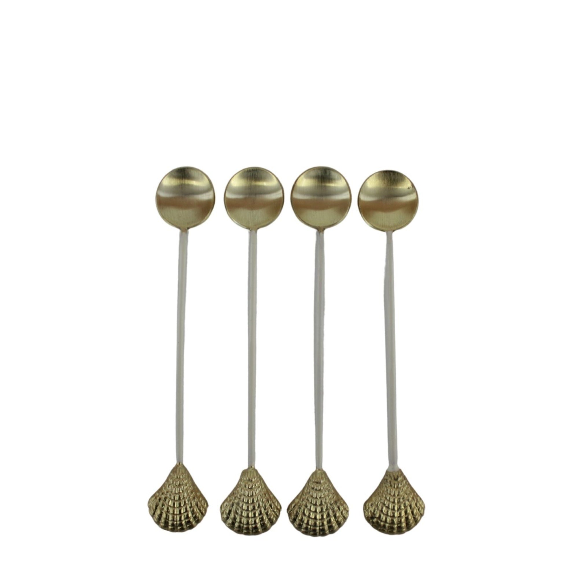 Esme Shell Cocktail Spoon Set 4