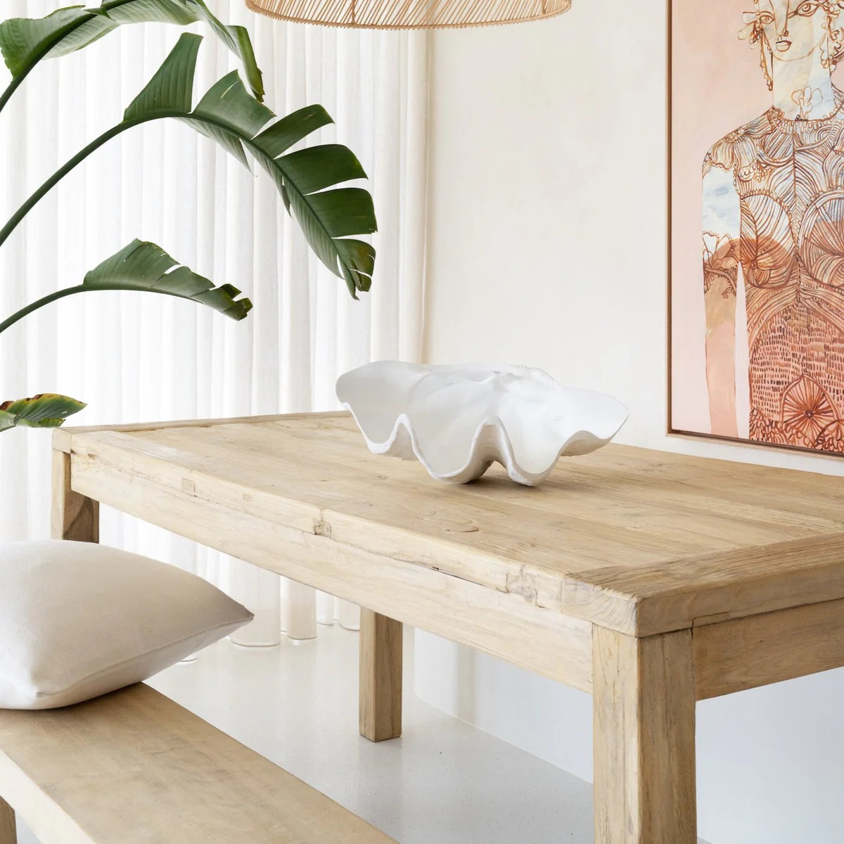 Elm Dining Table - Rectangle