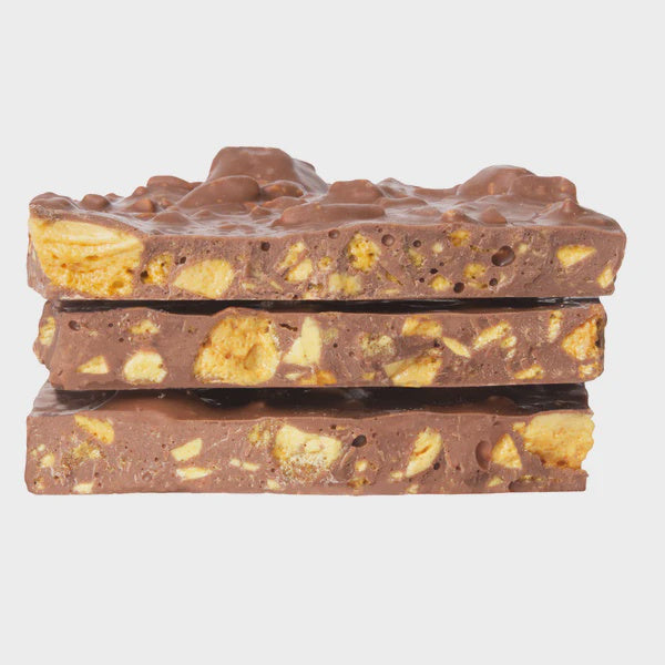 Bagged Honeycomb Slab Milk Chocolate